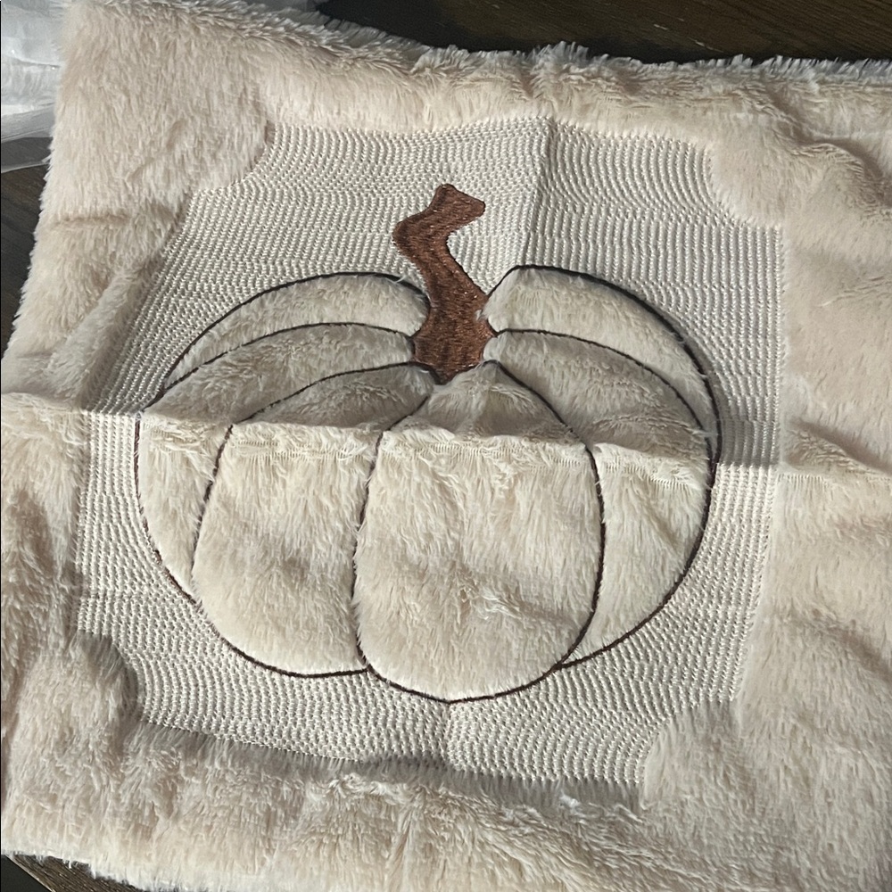 & Other Stories Cream and Brown Pumpkin Wall Decor - Picture 2 of 3